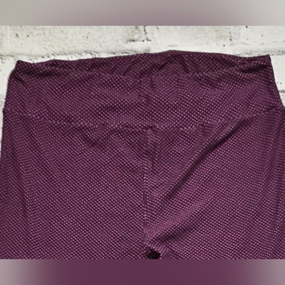 Lularoe Purple with White Dots - Picture 4 of 7